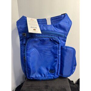 LUG Pivot Crossbody Bag NWT - Azure Blue